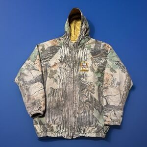 ScentBlocker Realtree Camo‎ Hoodie Jacket Men XL Vintage 90s